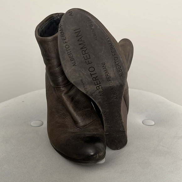 Leather Ankle Boots - Picture 5 of 5